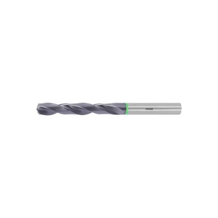 Holex Pro Steel Solid Carbide Drill, 7.3mm Diameter, 140 Degrees Point Angle, TiAlN Coated, Plain Shank 122776 7,3